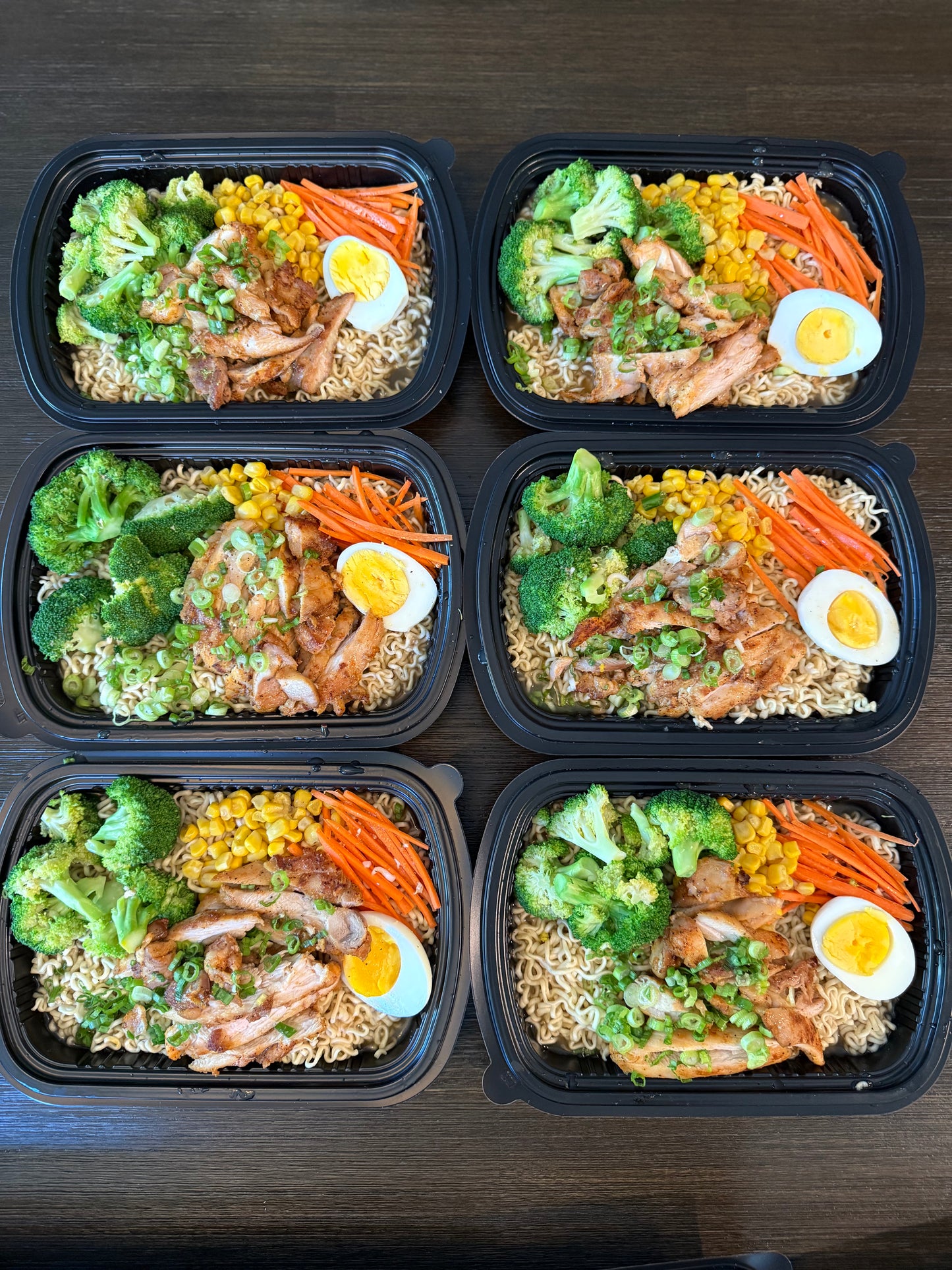 Roasted Chicken Ramen & Vegetables